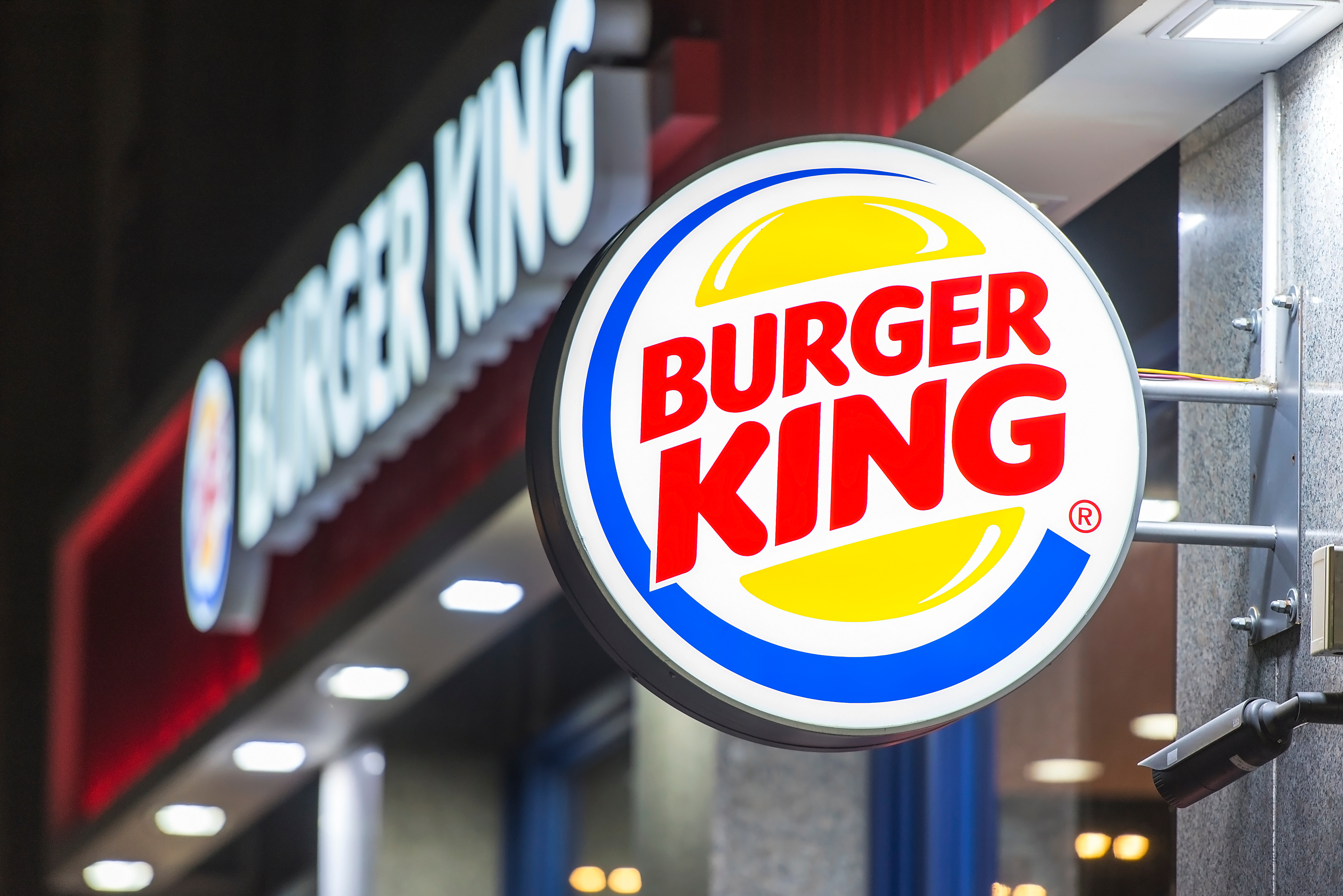 Burger king restaurant
